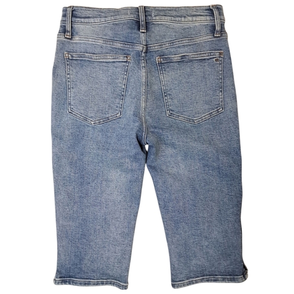 Madewell The 90s Knee-Length Capri Jeans 28R Retro Pockets Cayer Wash - Picture 13 of 16